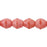 Czech Firepolish 6mm Pink - Coral (25pcs)
