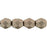 Czech Firepolish 6mm ColorTrends: Saturated Metallic Pale Dogwood (25pcs)