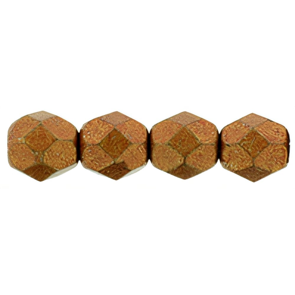Czech Firepolish 6mm ColorTrends: Saturated Metallic Flame (25pcs)