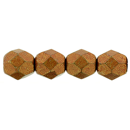 Czech Firepolish 6mm ColorTrends: Saturated Metallic Flame (25pcs)