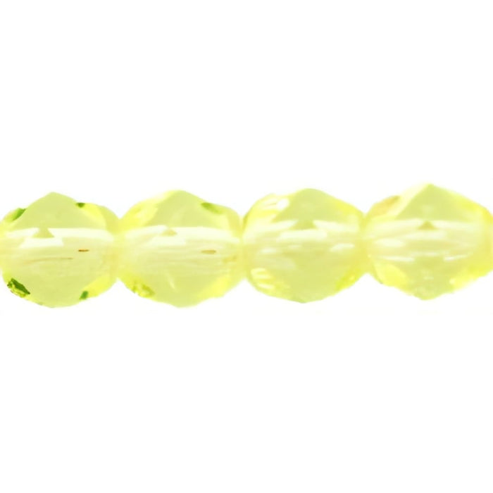 Czech Fire-Polish 6mm Jonquil (25pcs)
