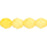 Czech Firepolish 6mm Milky Yellow (25pcs)