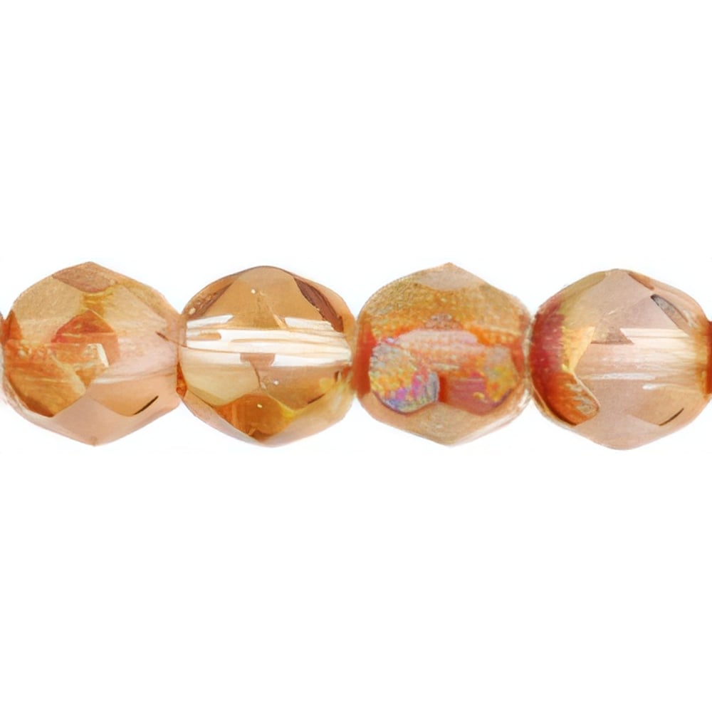 Czech Firepolish 6mm Luster - Pink Lemonade (25pcs)