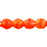 Czech Firepolish 6mm Hyacinth/Crystal Coral (25pcs)