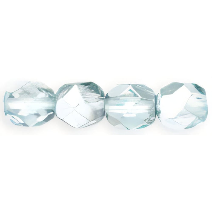 Czech Firepolish 6mm Lt Ocean Green (75pcs)