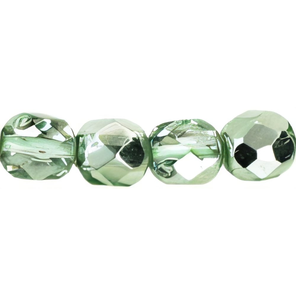 Czech Firepolish 6mm Lt Peridot (75pcs)