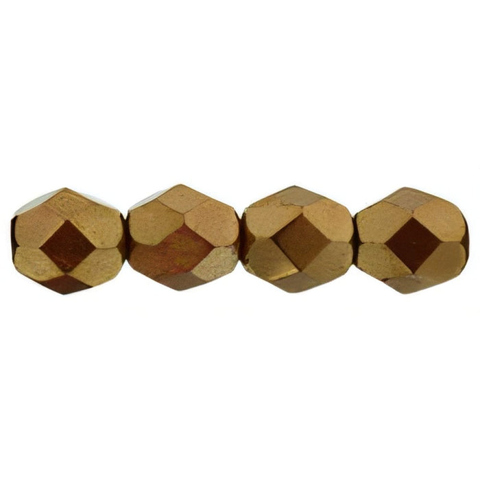 Czech Fire-Polish 6mm Sunset Opal (25pcs)