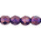 Czech Fire-Polish 6mm Cobalt - Vega (25pcs)