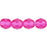 Czech Pearl Coat - Fire-Polish 6mm Coated - Violet (100pcs)