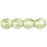 Czech Fire-Polish 6mm Luster - Peridot (25pcs)