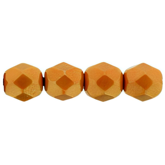 Czech Firepolish 6mm Halo Ethereal - Sandalwood (25pcs)