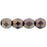 Czech Firepolish 6mm Halo Ethereal - Regal (25pcs)