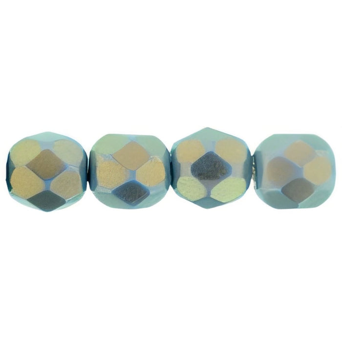 Czech Firepolish 6mm Halo Ethereal - Shadows (25pcs)