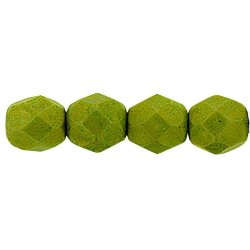 Czech Fire-Polish 6mm Pacifica - Avocado (25pcs)