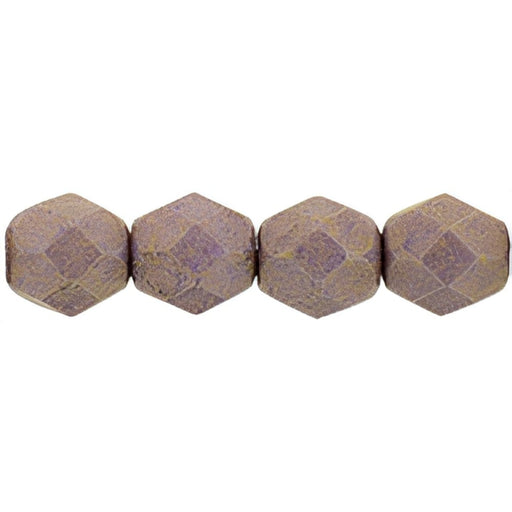 Czech Fire-Polish 6mm Pacifica - Fig (25pcs)