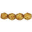 Czech Fire-Polish 6mm Crystal - Stone Picasso (25pcs)