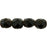 Czech Fire-Polish 6mm Jet - Stone Picasso (25pcs)