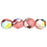 Czech Fire-Polish 6mm Opaque Pink - Vitral (25pcs)