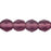 Czech Firepolish 6mm Matte - Amethyst (25pcs)