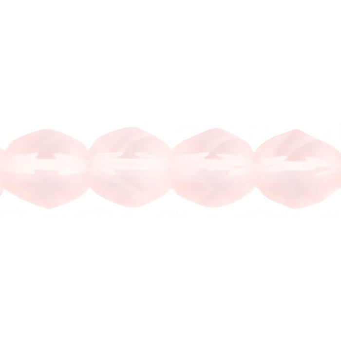 Czech Firepolish 6mm Matte - Rosaline (25pcs)