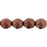 Czech Fire-Polish 8mm ColorTrends: Saturated Metallic Grenadine (25pcs)