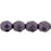 Czech Fire-Polish 8mm ColorTrends: Saturated Metallic Tawny Port (25pcs)