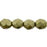 Czech Fire-Polish 8mm ColorTrends: Saturated Metallic Golden Lime (25pcs)