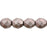 Czech Fire-Polish 8mm ColorTrends: Saturated Metallic Almost Mauve (25pcs)