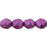 Czech Fire-Polish 8mm ColorTrends: Saturated Metallic Spring Crocus (25pcs)