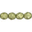 Czech Fire-Polish 8mm ColorTrends: Saturated Metallic Limelight (25pcs)