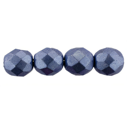 Czech Firepolish 8mm ColorTrends: Sueded Gold Provence (25pcs)