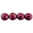 Czech Firepolish 8mm ColorTrends: Sueded Gold Lily Pad (25pcs)