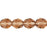 Czech Fire-Polish 8mm Lt Colorado Topaz (25pcs)