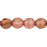Czech Fire-Polish 8mm Luster - Transparent Rosaline (25pcs)