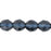 Czech Fire-Polish 8mm Montana Blue (25pcs)