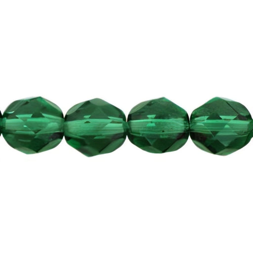 Czech Fire-Polish 8mm Prairie Green (25pcs)