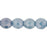 Czech Fire-Polish 8mm Luster - Stone Blue (25pcs)