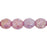 Czech Fire-Polish 8mm Luster - Stone Pink (25pcs)