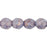 Czech Fire-Polish 8mm Luster - Stone Amethyst (25pcs)