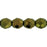 Czech Fire-Polish 8mm Metallic Green (25pcs)