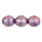 Czech Fire-Polish 10mm Luster - Transparent Denim Blue (25pcs)