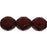 Czech Fire-Polish 10mm Garnet (25pcs)