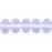 Czech Gem-Cut Rondelle 11 x 7mmmm Alexandrite (25pcs)