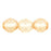 Czech Fire-Polish 12mm Luster - Transparent Champagne (25pcs)