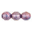Czech Fire-Polish 12mm Luster - Transparent Denim Blue (25pcs)