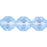 Czech Fire-Polish 12mm Lt Sapphire (25pcs)