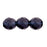 Czech Fire-Polish 12mm Montana Blue (25pcs)