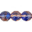 Czech Fire-Polish 12mm Lt Pink/Blue (25pcs)