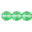 Czech Fire-Polish 12mm Peridot (25pcs)