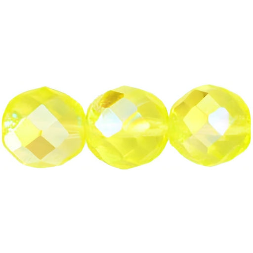 Czech Firepolish 12mm Jonquil AB (25pcs)